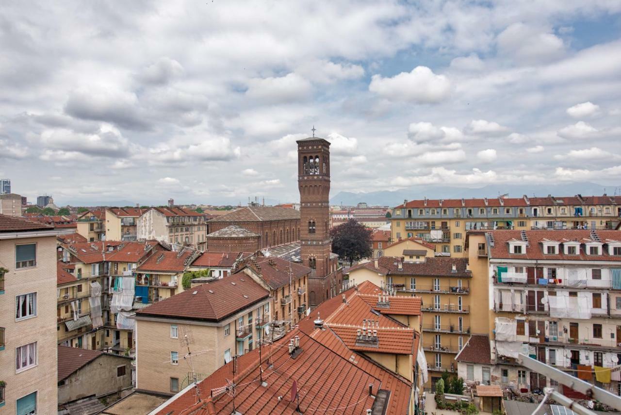 Lungo Dora With Balcony And Panoramic View Turim Exterior foto